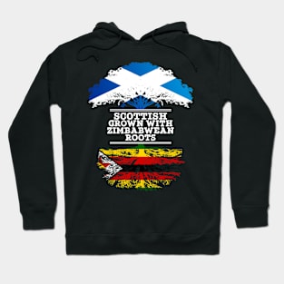 Scottish Grown With Zimbabwean Roots - Gift for Zimbabwean With Roots From Zimbabwe Hoodie